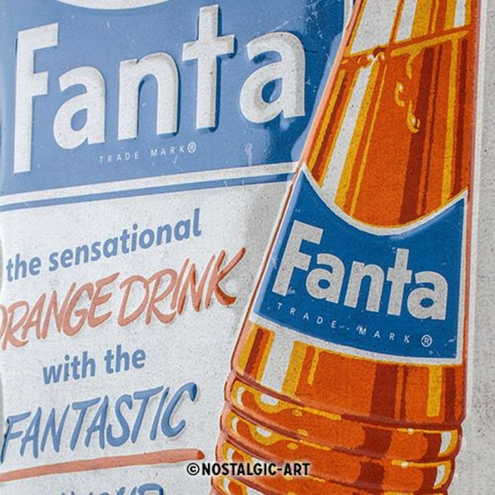 Blechschild Fanta Flavour 2